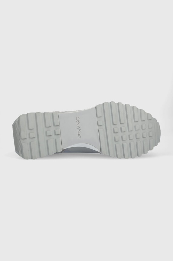 Calvin Klein sneakersy LOW TOP LACE UP MIX HM0HM00497 szary