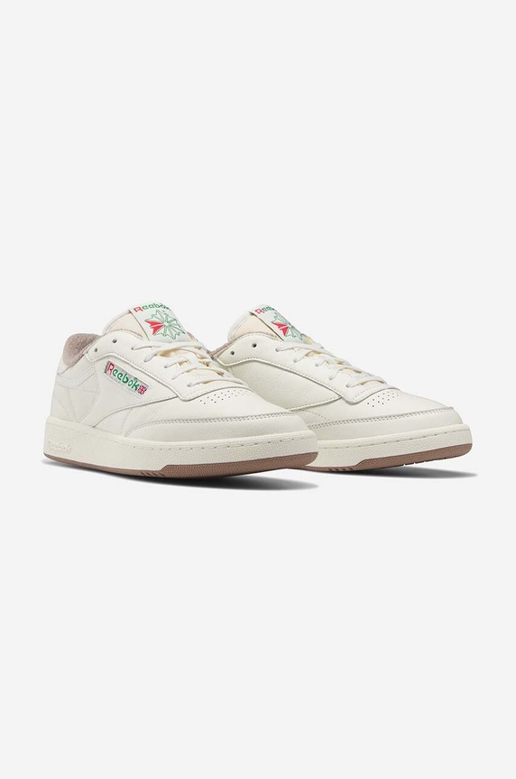 Obuv Kožené tenisky Reebok Classic Club C 85 Vintage GZ5161 béžová