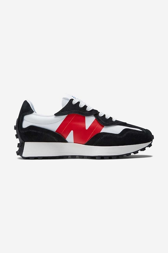 Tenisky New Balance U327WEA semišová kůže černá U327WEA