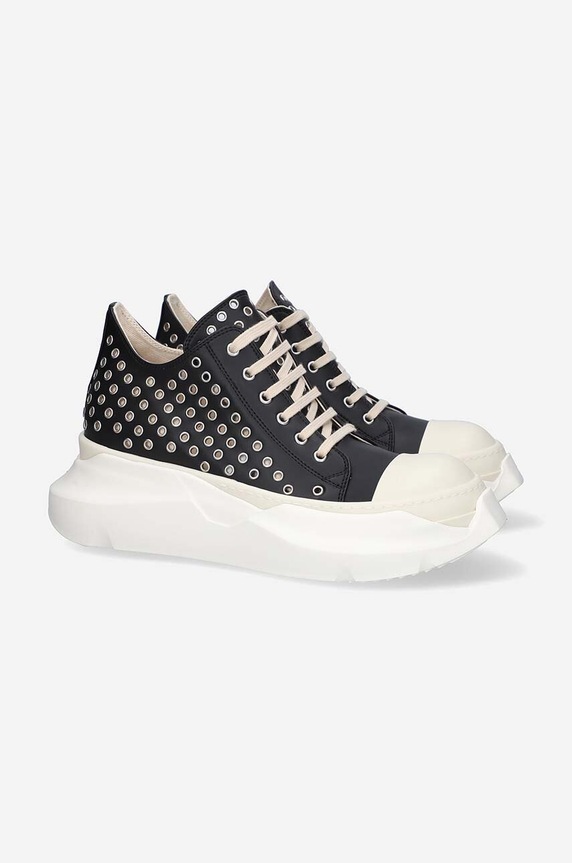 Rick Owens scarpe da ginnastica in pelle Abstract DU01C6842.VLES2 nero SS23