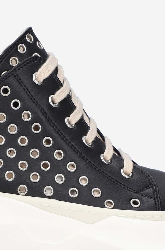 Scarpe Rick Owens scarpe da ginnastica in pelle Abstract DU01C6842.VLES2 nero