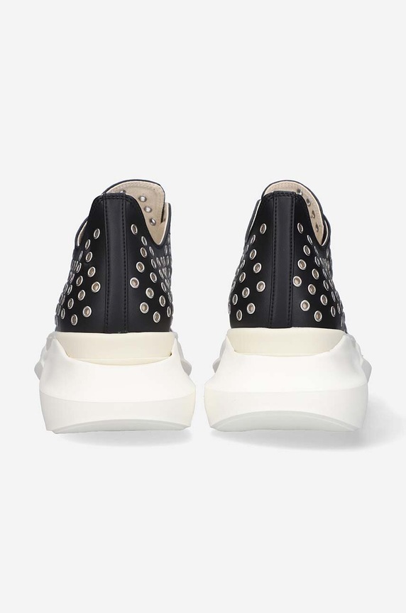 Rick Owens scarpe da ginnastica in pelle Abstract DU01C6842.VLES2 nero