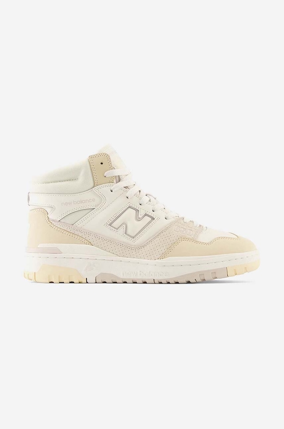New Balance sneakersy BB650RPC skóra zamszowa beżowy BB650RPC