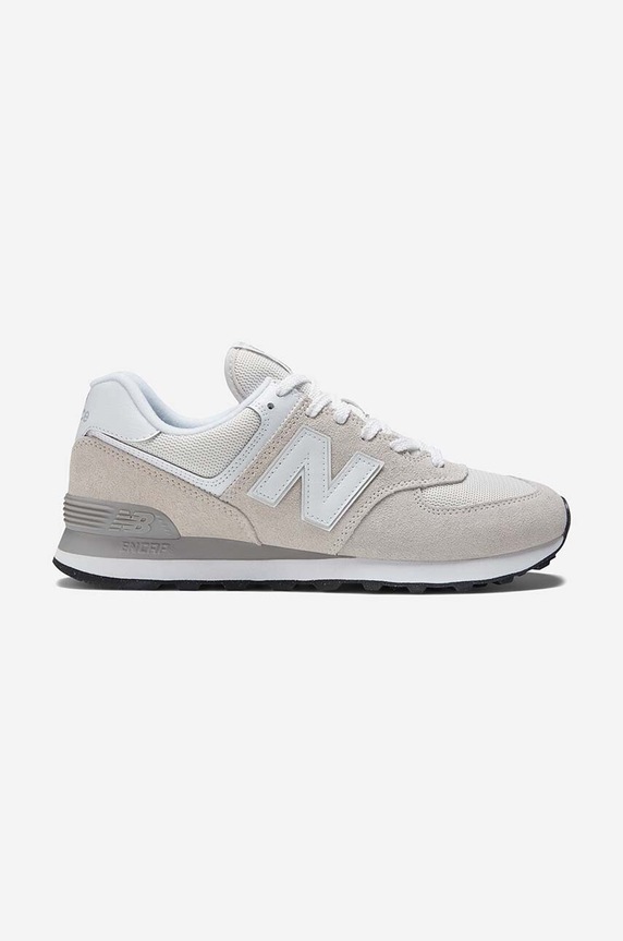 New Balance sneakersy skóra zamszowa beżowy ML574EVW