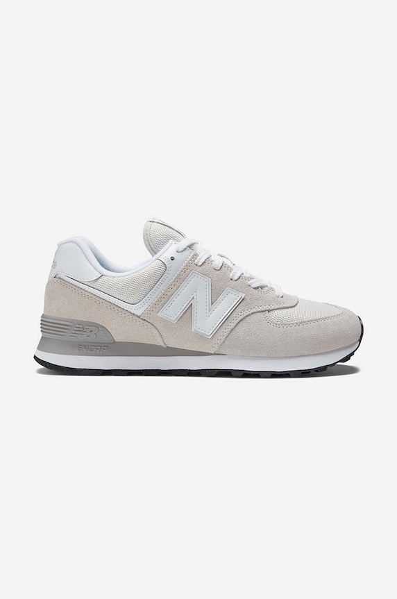 New Balance sneakersy skóra zamszowa beżowy ML574EVW