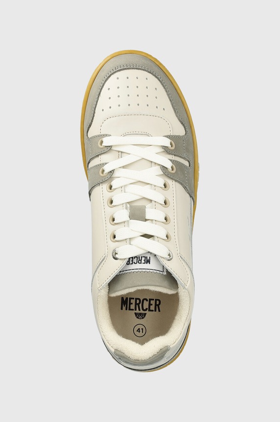 Δερμάτινα sneakers The Mercer Brand The Brooklyn γκρί ME231013.156
