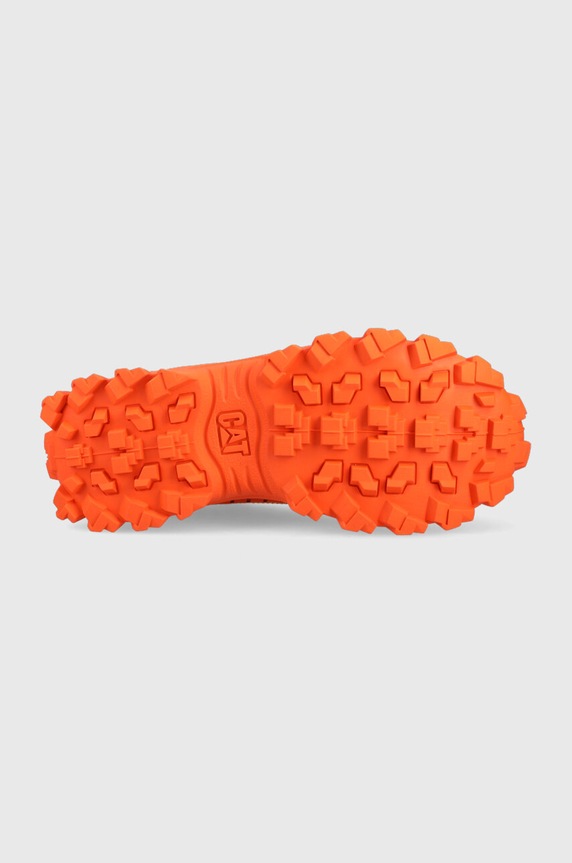 Δερμάτινα sneakers CAT Footwear INTRUDER SUPERCHARGED P111050 πορτοκαλί