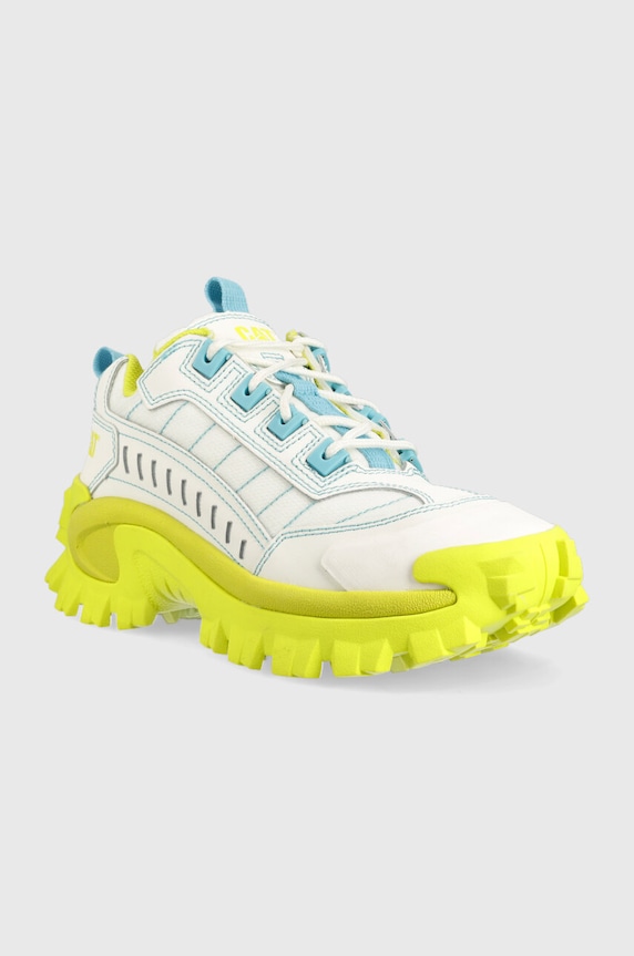 Kožené tenisky CAT Footwear INTRUDER SUPERCHARGED P111203 biela SS23