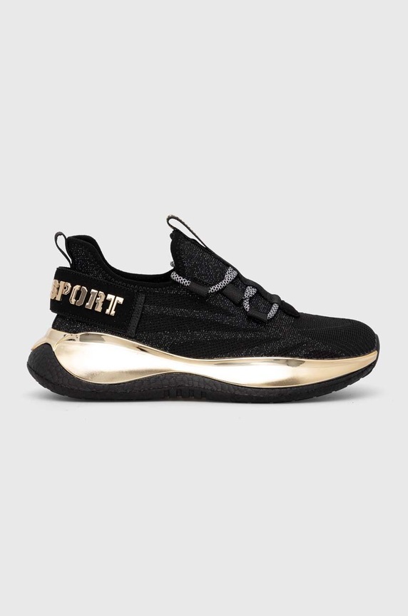 PLEIN SPORT sneakersy The Iron Tiger Gen.X.02 syntetyczny czarny USC0429.STE003N.0294