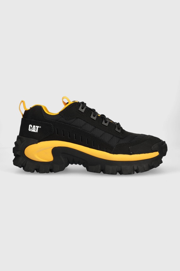 Tenisky CAT Footwear INTRUDER semišová koža čierna P110592