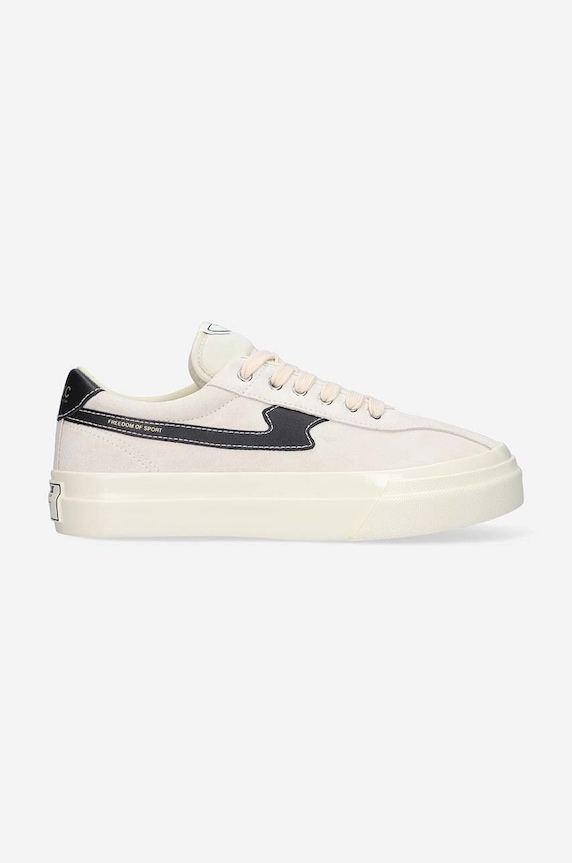 Stepney Workers Club leather sneakers Dellow S-Strike suede beige YA07135