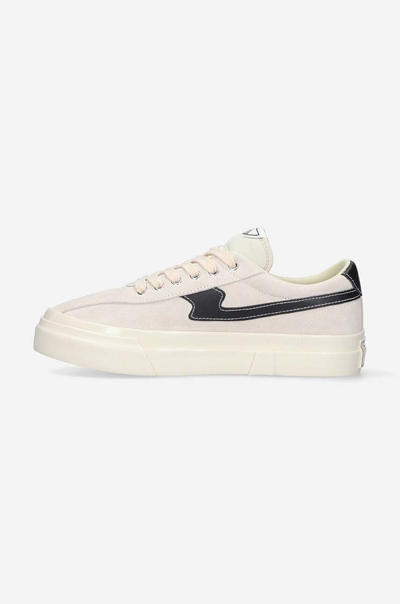 Shoes Stepney Workers Club leather sneakers Dellow S-Strike YA07135 beige