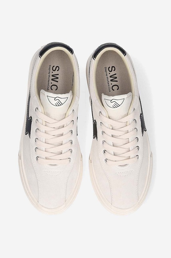 Stepney Workers Club leather sneakers Dellow S-Strike beige YA07135