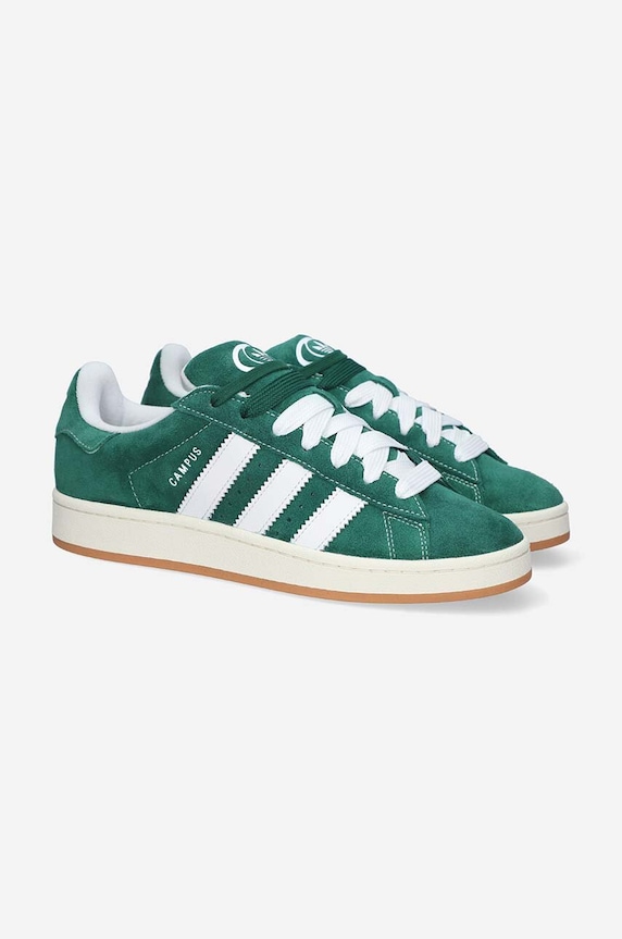 adidas Originals velúr sportcipő Campus0s H03472 zöld