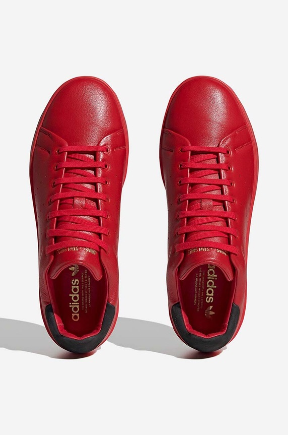 adidas Originals sneakers in pelle Stan Smith Relasted rosso H06183