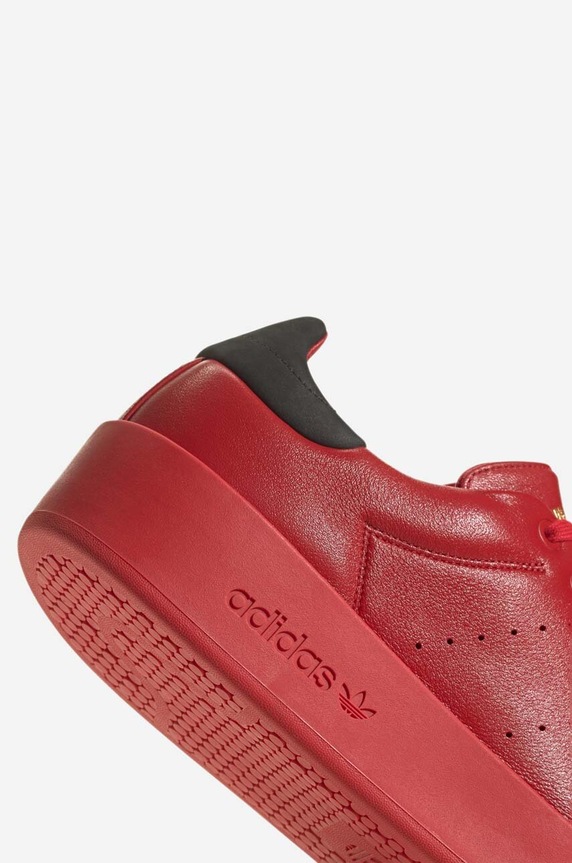 adidas Originals sneakers in pelle Stan Smith Relasted H06183 rosso