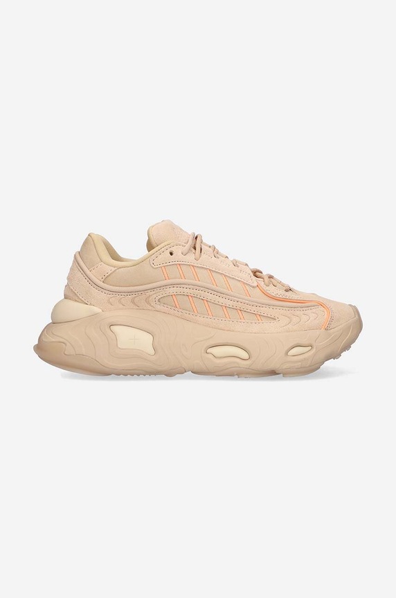 adidas Originals leather sneakers Oznova W suede beige HP2886