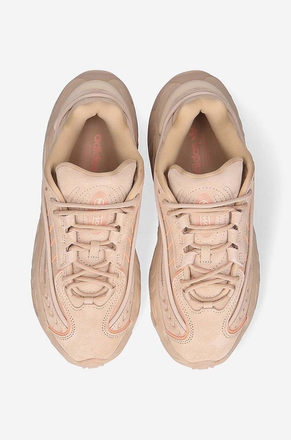 adidas Originals leather sneakers Oznova W beige HP2886