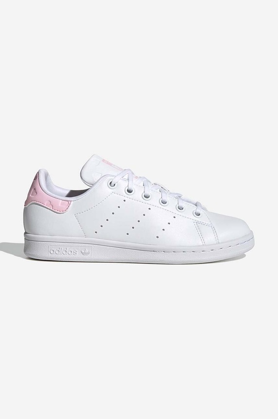 adidas Originals sneakers Stan Smith J faux grain leather white HP6204