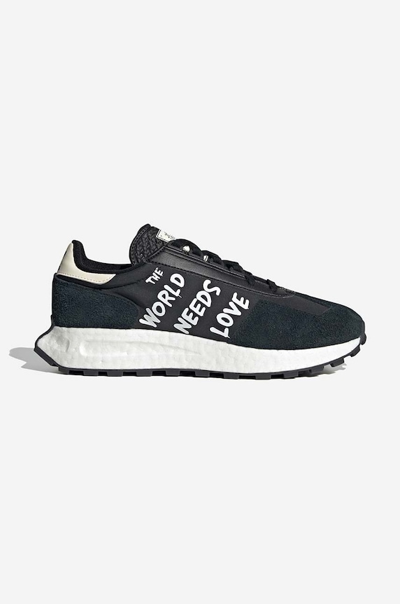 Tenisice adidas Originals Retropy E5 brušena koža crna HQ6854
