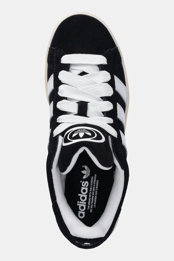 adidas Originals velúr sportcipő Campus 00S HQ8708 fekete HQ8708