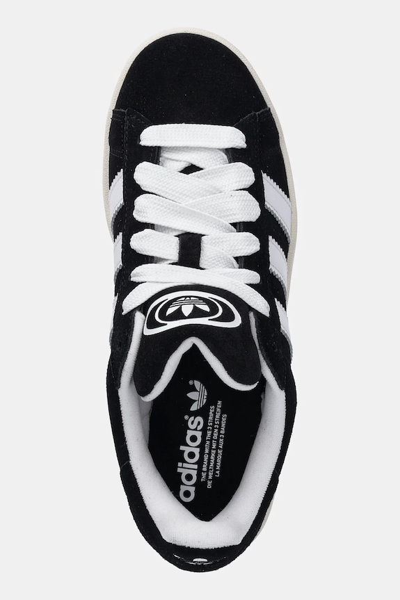 adidas Originals velúr sportcipő Campus 00S HQ8708 fekete HQ8708