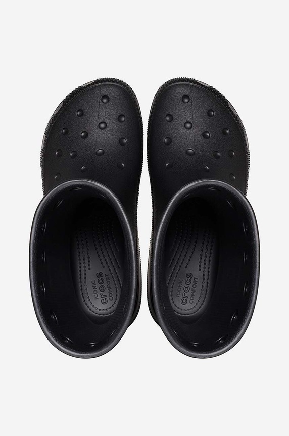 Γαλότσες Crocs Classic Rain Boot 208363.001 μαύρο SS25