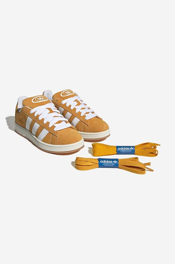Σουέτ sneakers adidas Originals Campus 00S κίτρινο H03473