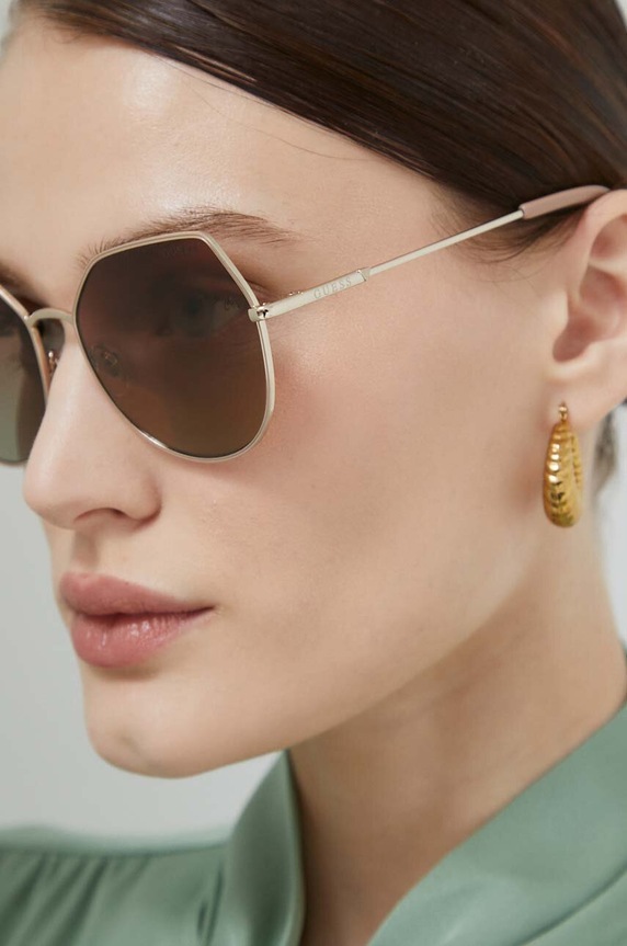 Sunčane naočale Guess GU7867.5832T bež