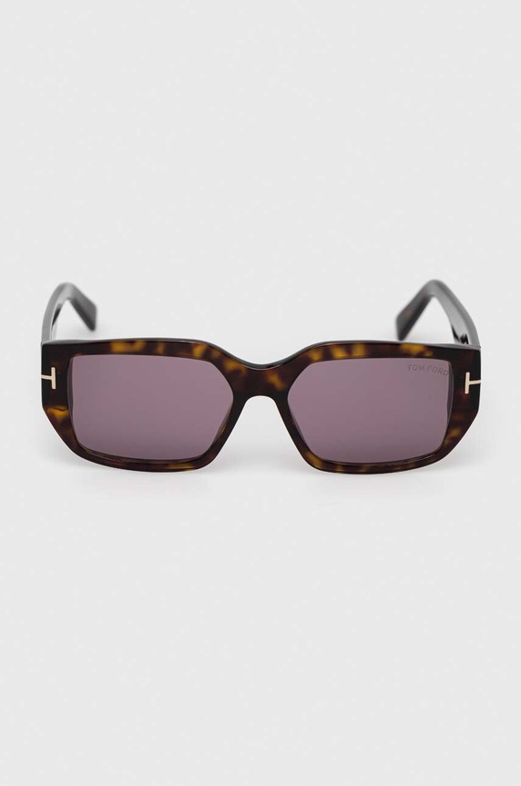 Akcesoria Tom Ford okulary przeciwsłoneczne FT0989.5652Y brązowy