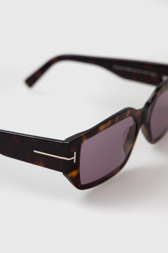 Tom Ford okulary przeciwsłoneczne brązowy FT0989.5652Y
