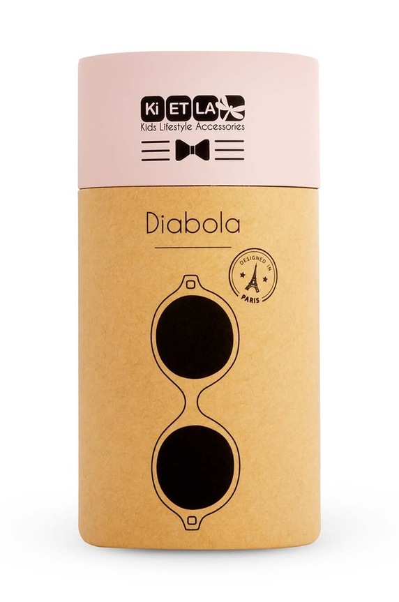 Ki ET LA occhiali da sole per bambini Diabola DIABOLA rosa