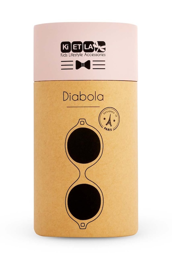 Ki ET LA occhiali da sole per bambini Diabola DIABOLA rosa