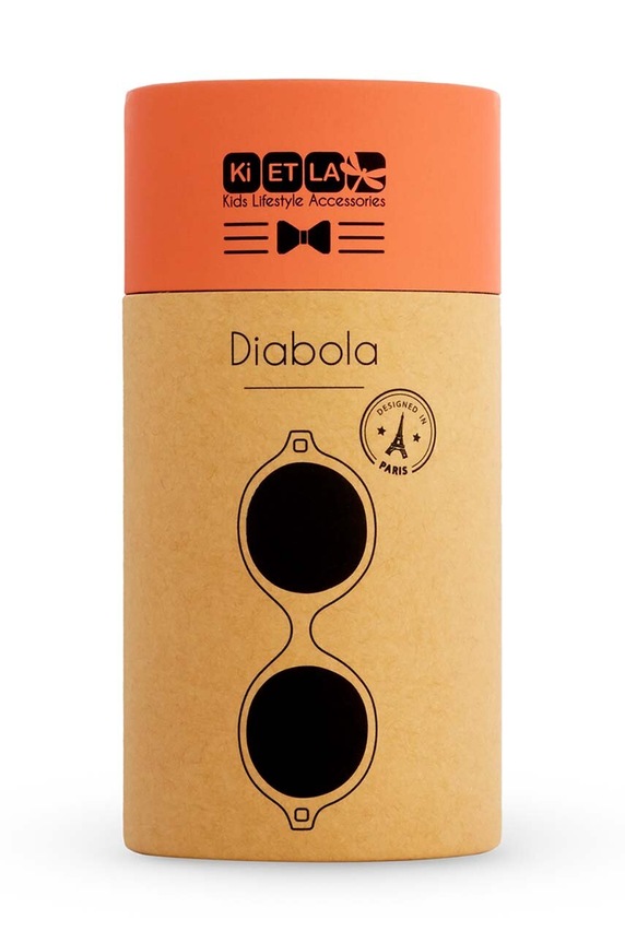 Detské slnečné okuliare Ki ET LA Diabola DIABOLA oranžová