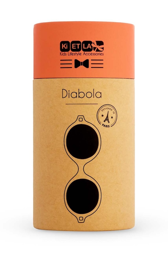 Detské slnečné okuliare Ki ET LA Diabola DIABOLA oranžová