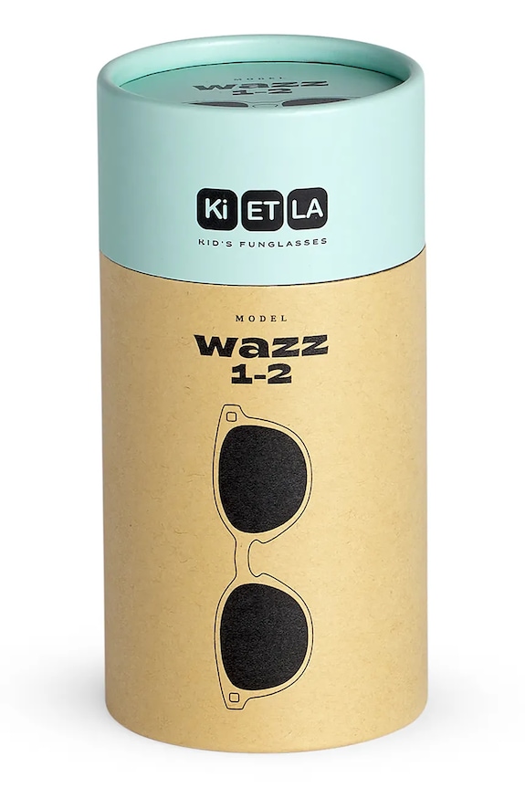 Ki ET LA okulary przeciwsłoneczne dziecięce WAZZ WAZZ turkusowy