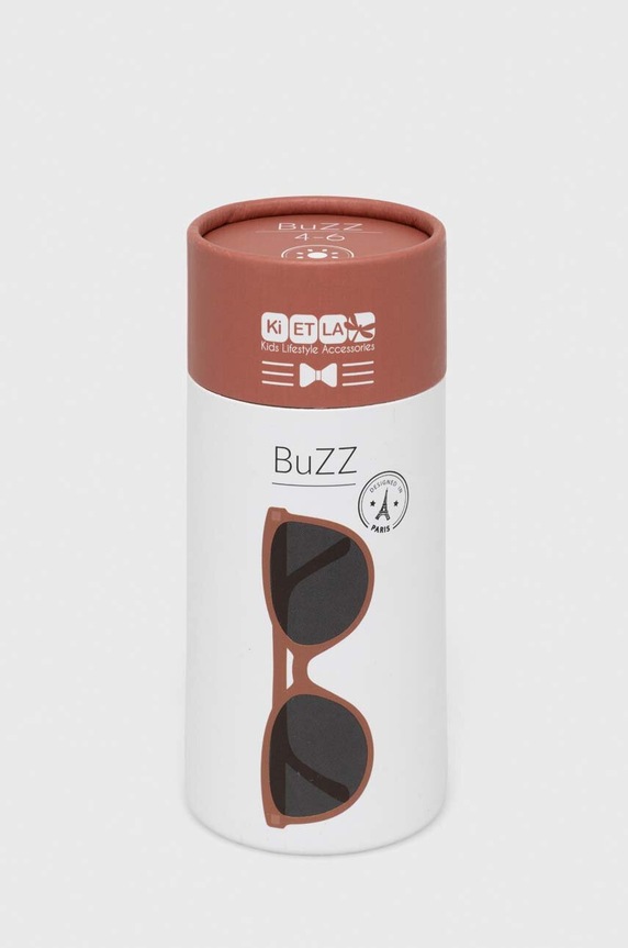 Ki ET LA okulary przeciwsłoneczne dziecięce BuZZ BUZZ. bordowy