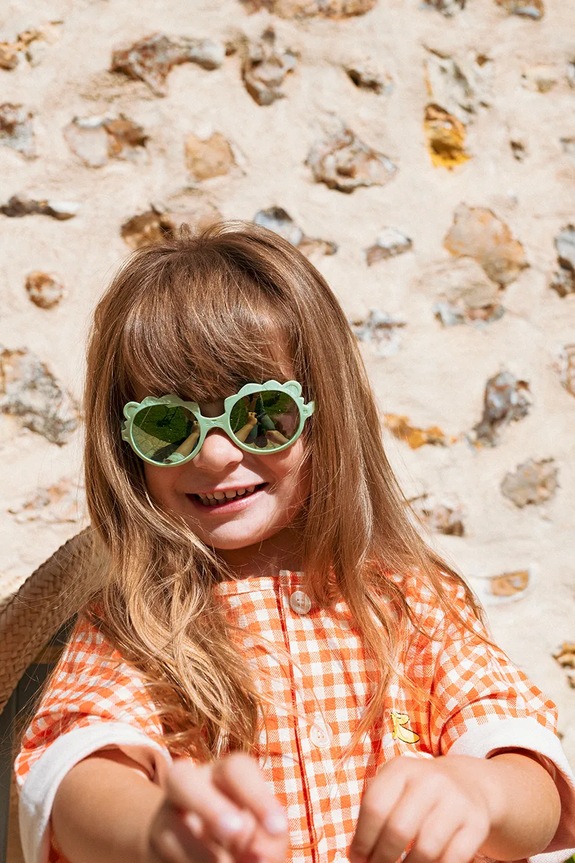 Ki ET LA okulary przeciwsłoneczne dziecięce Lion zielony LION