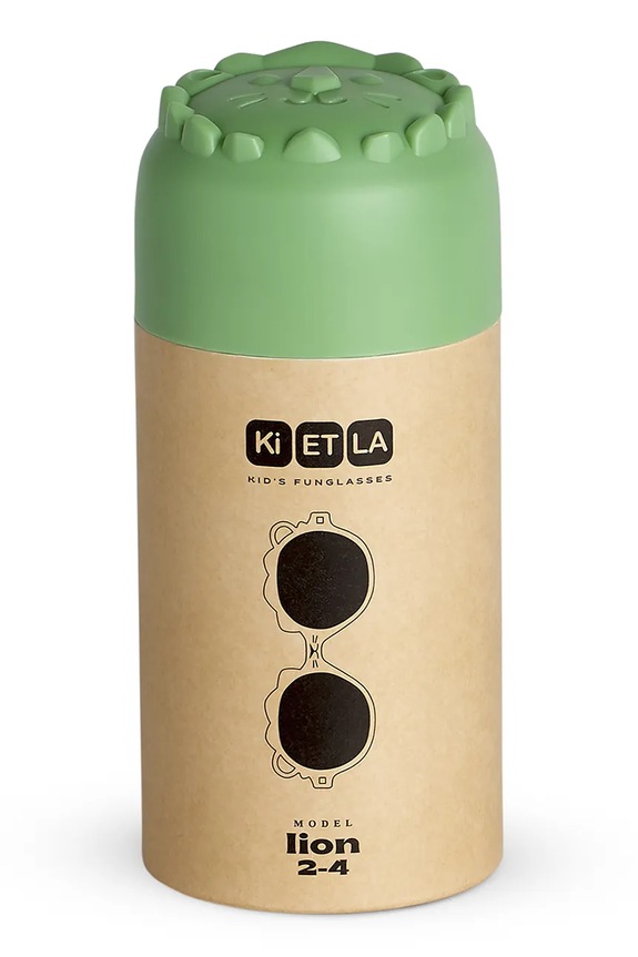 Ki ET LA okulary przeciwsłoneczne dziecięce Lion LION zielony