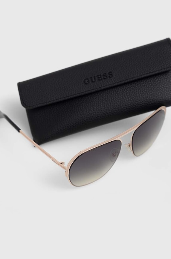 Guess okulary przeciwsłoneczne biały GU5226.5932B