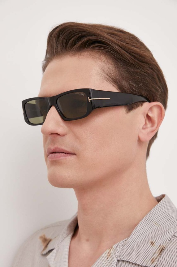 Akcesoria Tom Ford okulary przeciwsłoneczne Juan FT0986.5601N czarny
