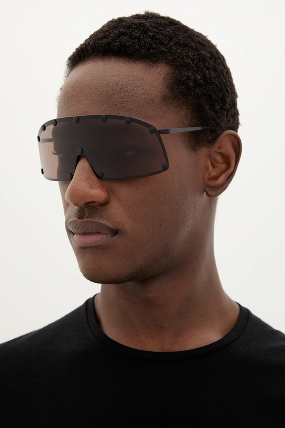 Солнцезащитные очки Rick Owens RG0000001.GBLKBR.0904 коричневый AA00