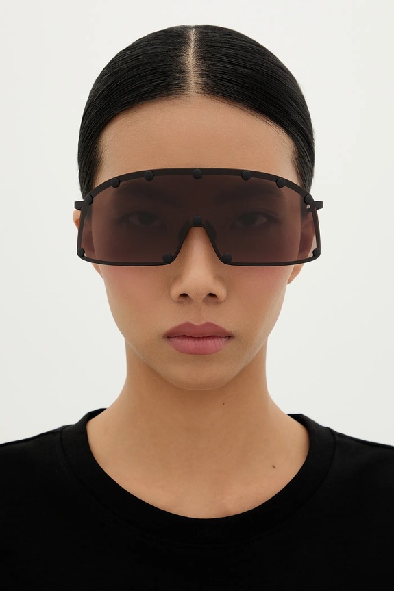 Солнцезащитные очки Rick Owens RG0000001.GBLKBR.0904
