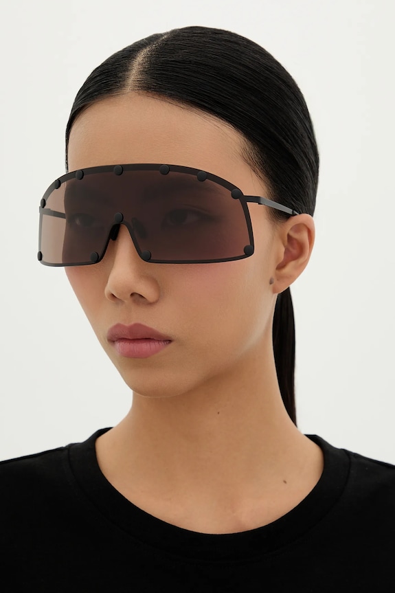 Аксессуары Солнцезащитные очки Rick Owens RG0000001.GBLKBR.0904 коричневый