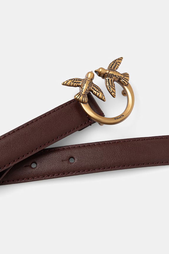 Pinko remen za žene kožni 100143.A0F1 bordo AA00