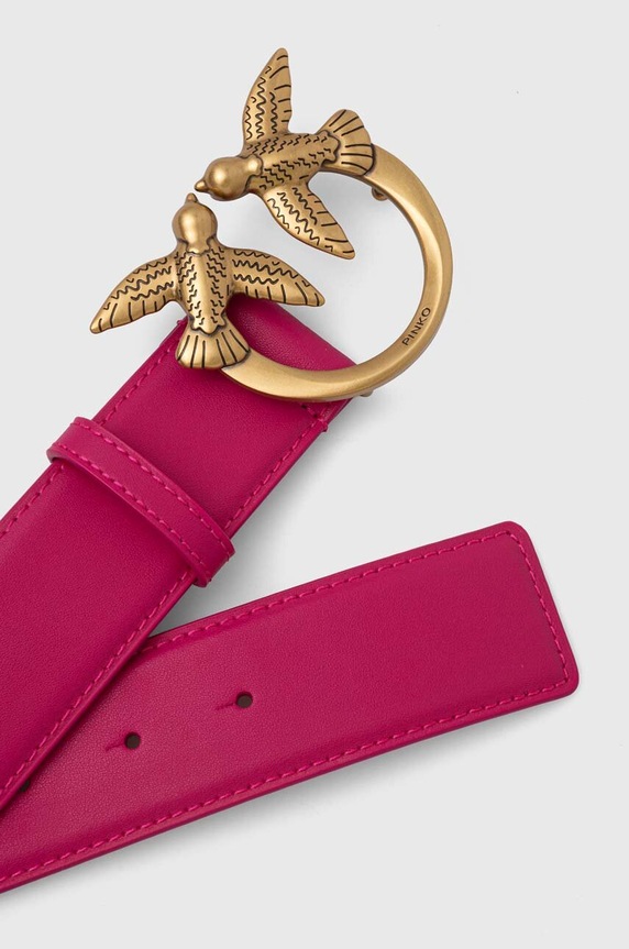 Pinko curea de piele 100120.A0F1 roz AA00