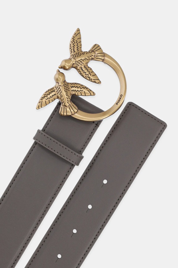 Pinko curea de piele 100120.A0F1 gri AA00