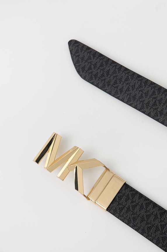 Akcesoria MICHAEL Michael Kors pasek skórzany dwustronny 558818 czarny
