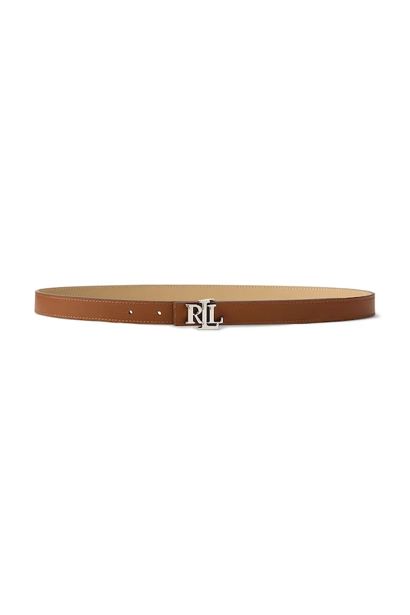 Lauren Ralph Lauren ремінь жіночий шкіряний 412883715 бежевий SS26