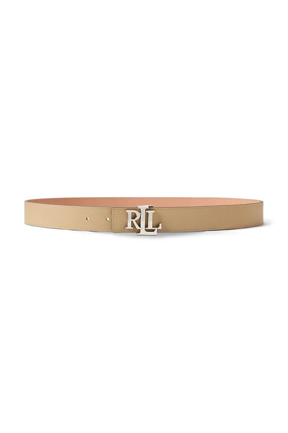 Lauren Ralph Lauren двосторонній ремінь жіночий шкіряний 412908984 рожевий SS26